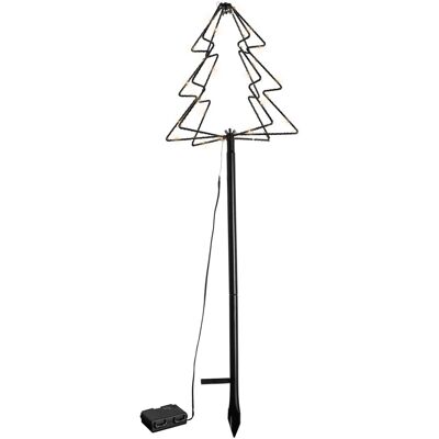 Lex 80 cm LED Gartenfigur Baum aus Metall Lichterbaum Batterie Leuchtbaum In-Outdoor Lex 80 cm LED Gartenfigur Baum aus Metall Lichterbaum Batterie Leuchtbaum In-Outdoor
