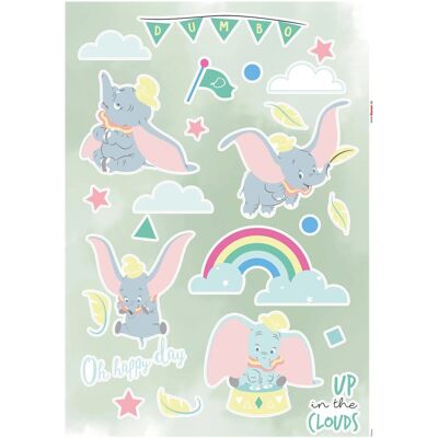 KOMAR Dumbo Daydream Wandtattoo - Kinder Wandsticker KOMAR Dumbo Daydream Wandtattoo - Kinder Wandsticker