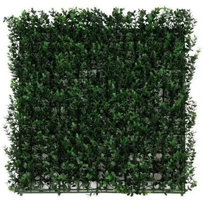 KARAT Pflanzenwand Buxus Kunstpflanze zur Dekoration 50 x 50 cm KARAT Pflanzenwand Buxus Kunstpflanze zur Dekoration 50 x 50 cm