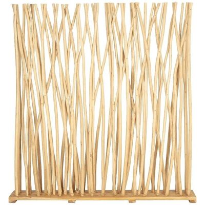 Vente-unique Paravent Gayana Naturfarben Hell 170 cm Vente-unique Paravent Gayana Naturfarben Hell 170 cm