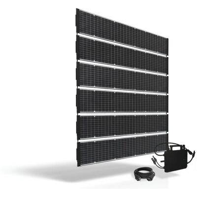 Technaxx Solarzaun-Starterset TX-356 BiDo Flexi Technaxx Solarzaun-Starterset TX-356 BiDo Flexi