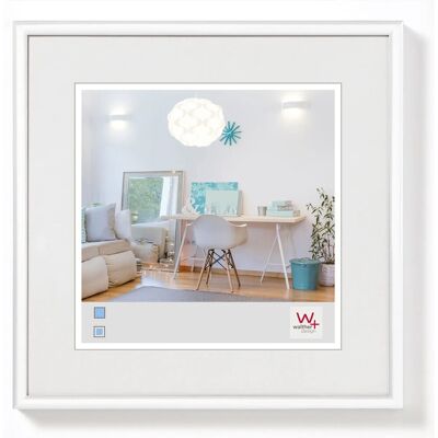 walther design New Lifestyle Kunststoff Bilderrahmen 13x13 cm KV313W walther design New Lifestyle Kunststoff Bilderrahmen 13x13 cm KV313W