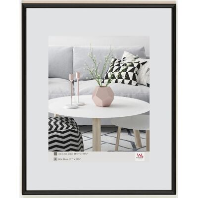 walther design Galeria Kunststoff Bilderrahmen 50x60 cm Schwarz walther design Galeria Kunststoff Bilderrahmen 50x60 cm Schwarz