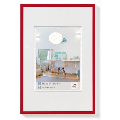 walther design New Lifestyle Kunststoff Bilderrahmen 40x50 cm Rot KV050R walther design New Lifestyle Kunststoff Bilderrahmen 40x50 cm Rot KV050R
