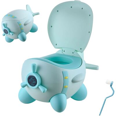 Relaxdays Kinder Töpfchen Polypropylen Mint Herausnehmbar Gepolstert BPA-Frei Spritzschutz Relaxdays Kinder Töpfchen Polypropylen Mint Herausnehmbar Gepolstert BPA-Frei Spritzschutz