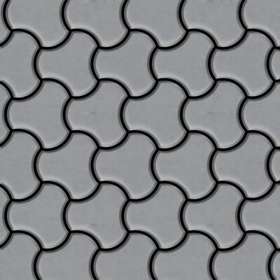 ALLOY Mosaik Fliese Massiv Metall Edelstahl Matt Grau 1,6mm Stark Ubiquity-s-s-ma 1 Paket mit 10 Matten 0,75 m2 Grau ALLOY Mosaik Fliese Massiv Metall Edelstahl Matt Grau 1,6mm Stark Ubiquity-s-s-ma 1 Paket mit 10 Matten 0,75 m2 Grau