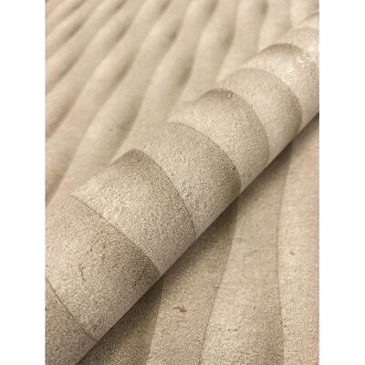 Newroom Vliestapete Sita Beige Streifen Modern Strukturiert FSC® Newroom Vliestapete Sita Beige Streifen Modern Strukturiert FSC®