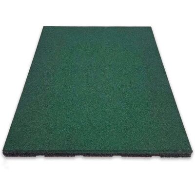 Floordirekt Fallschutzmatte Elastikmatte Fallschutzplatte mit Drainage 50 x 50 x 3 cm Grün Floordirekt Fallschutzmatte Elastikmatte Fallschutzplatte mit Drainage 50 x 50 x 3 cm Grün