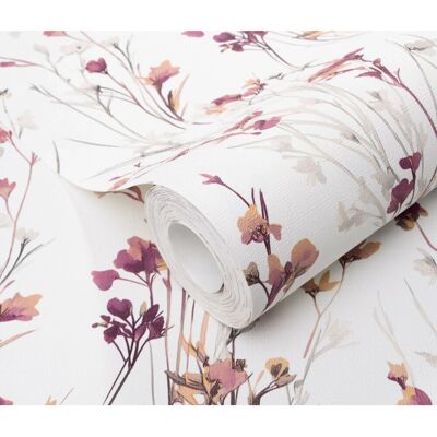 Erismann Vliestapete Forest Dreams Bright Meadow 10,05 m x 0,53 m Purpur FSC® Erismann Vliestapete Forest Dreams Bright Meadow 10,05 m x 0,53 m Purpur FSC®