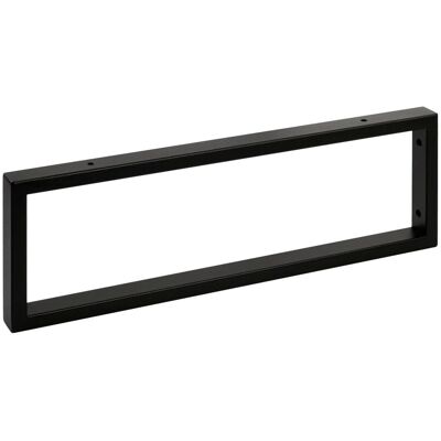 SOTECH 1 x Waschtischkonsole WK450 Rechteckig 450 x 150 mm Stahl Schwarz Matt SOTECH 1 x Waschtischkonsole WK450 Rechteckig 450 x 150 mm Stahl Schwarz Matt