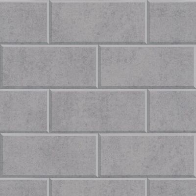 PROFHOME 343224-GU Stein Kacheln Tapete Uni Matt Grau 7,035 m2 0,70 m x 10,05 m 7,035 m2 Grau PROFHOME 343224-GU Stein Kacheln Tapete Uni Matt Grau 7,035 m2 0,70 m x 10,05 m 7,035 m2 Grau