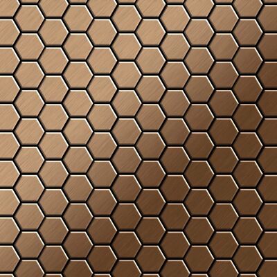 ALLOY Mosaik Fliese Massiv Metall Titan Gebürstet Kupfer 1,6mm Stark Honey-ti-ab 1 Paket mit 10 Matten 0,92 m2 Kupfer ALLOY Mosaik Fliese Massiv Metall Titan Gebürstet Kupfer 1,6mm Stark Honey-ti-ab 1 Paket mit 10 Matten 0,92 m2 Kupfer