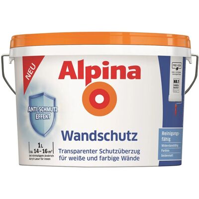 Alpina Schutzanstrich für Wände Transparent 1, Alpina Schutzanstrich für Wände Transparent 1,