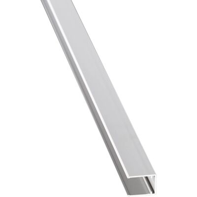 GUTTA Aluminium Profil - 16mm Stärke - 2000mm Länge - Paneelabschluss GUTTA Aluminium Profil - 16mm Stärke - 2000mm Länge - Paneelabschluss