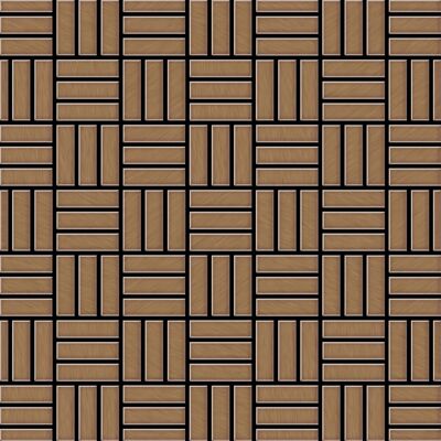 ALLOY Mosaik Fliese Massiv Metall Titan Gebürstet Kupfer 1,6mm Basketweave-ti-ab 1 Paket mit 10 Matten 0,82 m2 Kupfer ALLOY Mosaik Fliese Massiv Metall Titan Gebürstet Kupfer 1,6mm Basketweave-ti-ab 1 Paket mit 10 Matten 0,82 m2 Kupfer