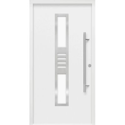 Splendoor Thermospace Sicherheits-Haustür ThermoSpace Köln Prime RC2 Komfort Weiß 110 x 210 cm R Splendoor Thermospace Sicherheits-Haustür ThermoSpace Köln Prime RC2 Komfort Weiß 110 x 210 cm R