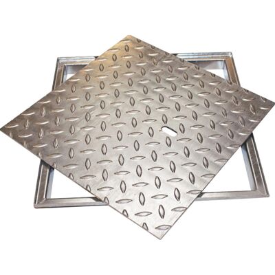ACO Schachtabdeckung FI 2.0 Easy Stahl verzinkt 300 mm x 300 mm ACO Schachtabdeckung FI 2.0 Easy Stahl verzinkt 300 mm x 300 mm