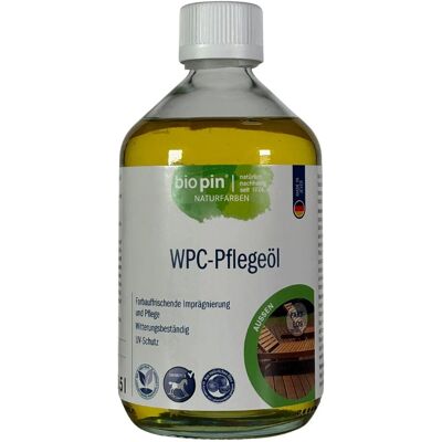 Biopin WPC-Öl Farblos 0,5, Biopin WPC-Öl Farblos 0,5,
