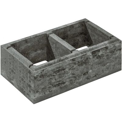 Diephaus Mauerstein Mileo Maxi Quarzit 60 x 40 x 20 cm Diephaus Mauerstein Mileo Maxi Quarzit 60 x 40 x 20 cm