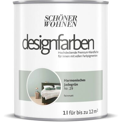 Schöner Wohnen Designfarben Harmonisches Jadegrün 1, Schöner Wohnen Designfarben Harmonisches Jadegrün 1,