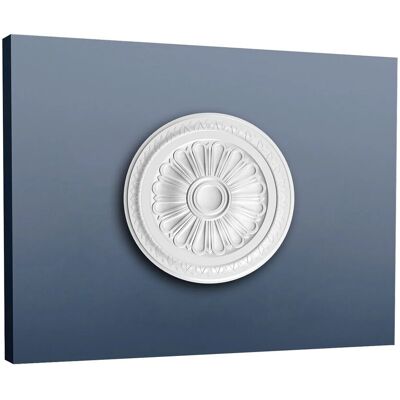 ORAC DECOR R14 LUXXUS Klassische StuckroSette DeckenroSette Lampen-RoSette 33 cm x 3 cm Weiß ORAC DECOR R14 LUXXUS Klassische StuckroSette DeckenroSette Lampen-RoSette 33 cm x 3 cm Weiß