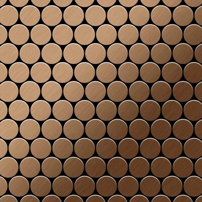 ALLOY Mosaik Fliese Massiv Metall Titan Gebürstet Kupfer 1,6mm Stark Dollar-ti-ab 1 Paket mit 10 Matten 0,88 m2 Kupfer ALLOY Mosaik Fliese Massiv Metall Titan Gebürstet Kupfer 1,6mm Stark Dollar-ti-ab 1 Paket mit 10 Matten 0,88 m2 Kupfer