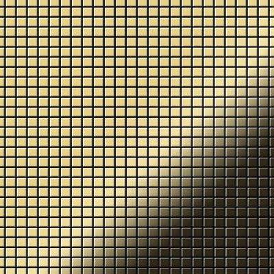 ALLOY Mosaik Fliese Massiv Metall Messing Gewalzt Gold 1,6mm Stark Glomesh-bm 1 Paket mit 10 Matten 1,07 m2 Gold ALLOY Mosaik Fliese Massiv Metall Messing Gewalzt Gold 1,6mm Stark Glomesh-bm 1 Paket mit 10 Matten 1,07 m2 Gold