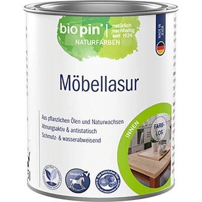 biopin Möbellasur farblos 0,75, biopin Möbellasur farblos 0,75,