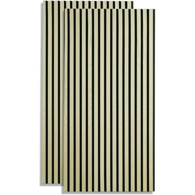 Homestyle4u Akustikpaneele 2er-Set 60x120 cm Creme Wandpaneele Panele 3D 2699 Homestyle4u Akustikpaneele 2er-Set 60x120 cm Creme Wandpaneele Panele 3D 2699
