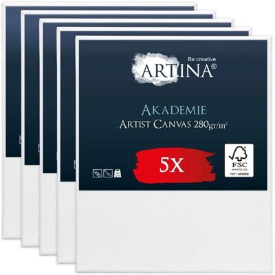 Artina Akademie Keilrahmen 50x60cm FSC 5tlg Artina Akademie Keilrahmen 50x60cm FSC 5tlg