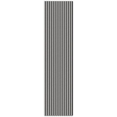 Denpanels Akustikpaneel Wandverkleidung Laminiert Betongrau MDF/Akustikfilz Schwarz 240 cm Denpanels Akustikpaneel Wandverkleidung Laminiert Betongrau MDF/Akustikfilz Schwarz 240 cm