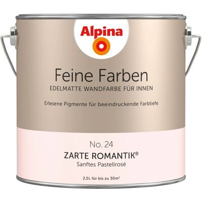 ALPINA Pastell Rosa - Edelmatte Wandfarbe - 2,5L Interior ALPINA Pastell Rosa - Edelmatte Wandfarbe - 2,5L Interior