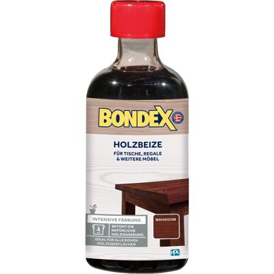 Bondex Mordente per Legno all'Interno Non trattato Mogano - 0.25 kg - Wood stain Bondex Mordente per Legno all'Interno Non trattato Mogano - 0.25 kg - Wood stain