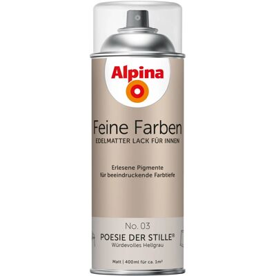 Alpina Feine Farben Sprühlack No. 03 Poesie der Stille® edelmatt 400 ml Alpina Feine Farben Sprühlack No. 03 Poesie der Stille® edelmatt 400 ml