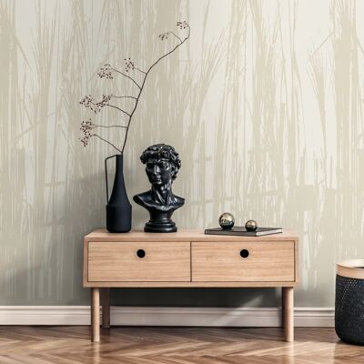PROFHOME 398781-GU Fototapete Floral Beige Sand- Beige Perl-Weiß 1,59 m x 2,8 m 0,53 m x 8,80 m 4,45 m2 Beige PROFHOME 398781-GU Fototapete Floral Beige Sand- Beige Perl-Weiß 1,59 m x 2,8 m 0,53 m x 8,80 m 4,45 m2 Beige