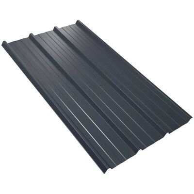 Weckman Trapezblech W45 Antikondensvlies 1.550 mm x 1.069 mm x 0,75 mm Anthrazit Weckman Trapezblech W45 Antikondensvlies 1.550 mm x 1.069 mm x 0,75 mm Anthrazit