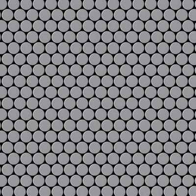 ALLOY Mosaik Fliese Massiv Metall Edelstahl Matt Grau 1,6mm Stark Penny-s-s-ma 1 Paket mit 10 Matten 0,88 m2 Grau ALLOY Mosaik Fliese Massiv Metall Edelstahl Matt Grau 1,6mm Stark Penny-s-s-ma 1 Paket mit 10 Matten 0,88 m2 Grau