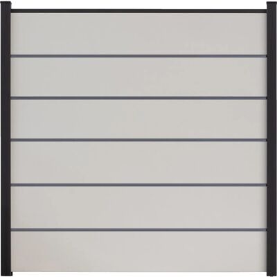 GroJa Steckzaun Premium Basicline 180 cm x 180 cm Weiß GroJa Steckzaun Premium Basicline 180 cm x 180 cm Weiß