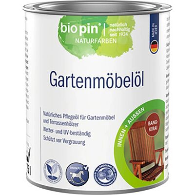 Biopin Gartenmöbelöl Bangkirai 750 ml Biopin Gartenmöbelöl Bangkirai 750 ml