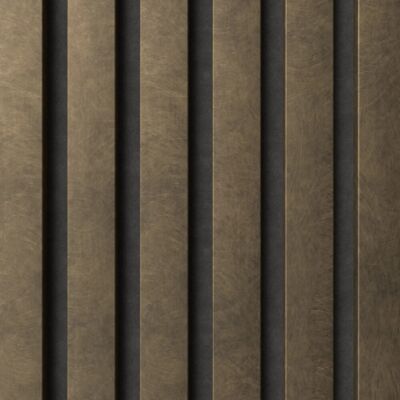 Denpanels Akustikpaneel Foliert Metalloptik Bronze Filz Schwarz 60 x 240 cm FSC® Denpanels Akustikpaneel Foliert Metalloptik Bronze Filz Schwarz 60 x 240 cm FSC®