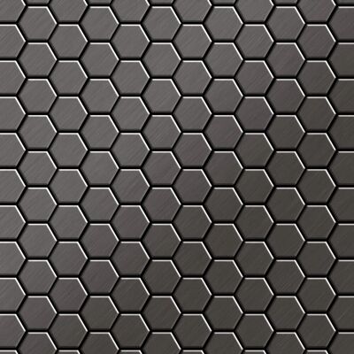 ALLOY Mosaik Fliese Massiv Metall Titan Gebürstet Dunkelgrau 1,6mm Stark Honey-ti-sb 1 Paket mit 10 Matten 0,92 m2 Grau ALLOY Mosaik Fliese Massiv Metall Titan Gebürstet Dunkelgrau 1,6mm Stark Honey-ti-sb 1 Paket mit 10 Matten 0,92 m2 Grau