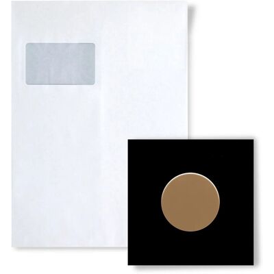 ALLOY Mosaik MUSTER S-Medallion-Ti-AM Medallion Titan Amber Hochglänzend ALLOY Mosaik MUSTER S-Medallion-Ti-AM Medallion Titan Amber Hochglänzend