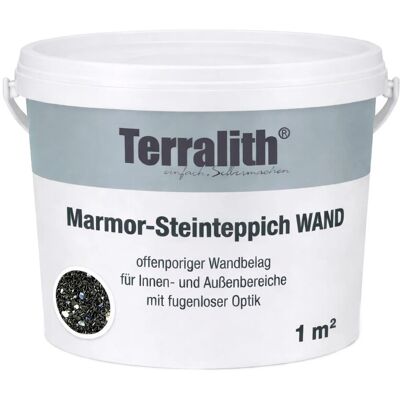 Terralith Edelsteinteppich Wand Sodalith Nero für 1 m² Terralith Edelsteinteppich Wand Sodalith Nero für 1 m²