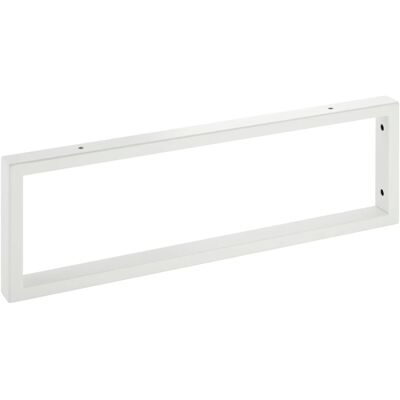 SOTECH 1 x Waschtischkonsole WK500 Rechteckig 500 x 150 mm Stahl Weiß Matt SOTECH 1 x Waschtischkonsole WK500 Rechteckig 500 x 150 mm Stahl Weiß Matt