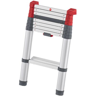 Hailo Alu-Teleskopleiter T100 FlexLine 265 cm x 46 cm x 100 cm Aluminium Hailo Alu-Teleskopleiter T100 FlexLine 265 cm x 46 cm x 100 cm Aluminium