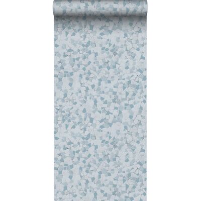 Sanders & Sanders Tapete Mosaik-Fliesen Blau 53 cm x 10 m Sanders & Sanders Tapete Mosaik-Fliesen Blau 53 cm x 10 m