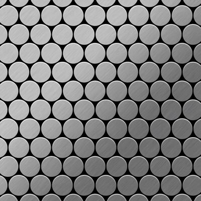 ALLOY Mosaik Fliese Massiv Metall Edelstahl Gebürstet Grau 1,6mm Stark Dollar-s-s-b 1 Paket mit 10 Matten 0,88 m2 Grau ALLOY Mosaik Fliese Massiv Metall Edelstahl Gebürstet Grau 1,6mm Stark Dollar-s-s-b 1 Paket mit 10 Matten 0,88 m2 Grau