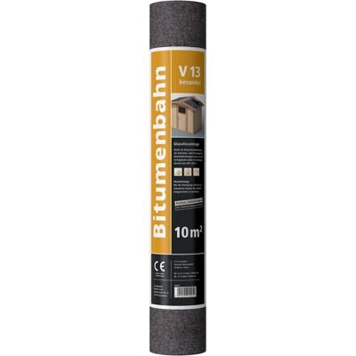 Bitumen Dachpappe V13 besandet 10 m² Bitumen Dachpappe V13 besandet 10 m²