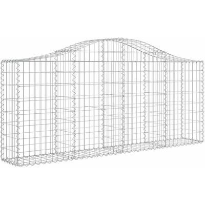 vidaXL Bogenförmige Gabionen 30 Stück - Gartenzäune aus Steinen vidaXL Bogenförmige Gabionen 30 Stück - Gartenzäune aus Steinen