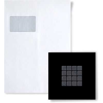 ALLOY Mosaik MUSTER S-Glomesh-RS Glomesh Rohstahl Gewalzt ALLOY Mosaik MUSTER S-Glomesh-RS Glomesh Rohstahl Gewalzt